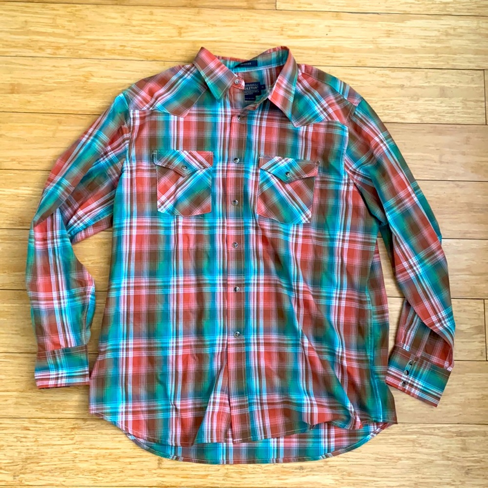 Mens Pendleton Western button up- Size XL. Worn once.